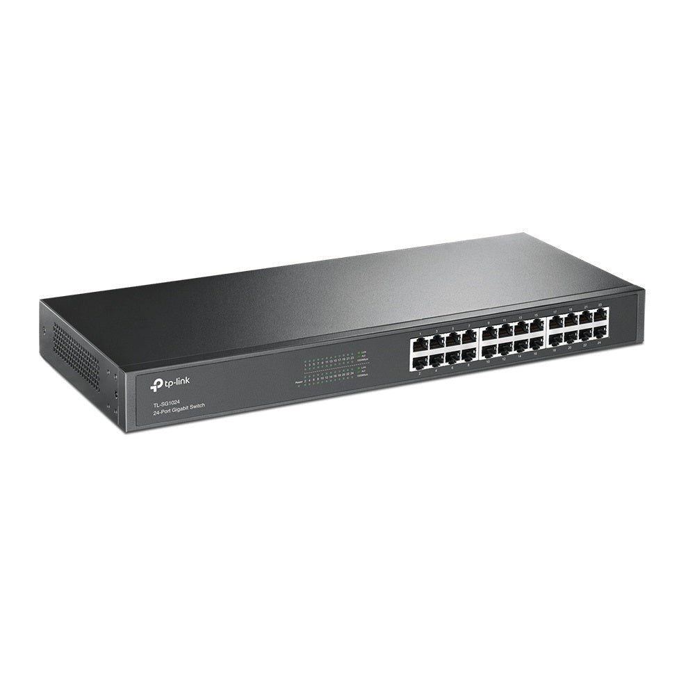 24Port 10/100/1000Mbps Rackmount Gigabit Switch (TP-Link SG1024) 24Port 10/100/1000Mbps Rackmount Gigabit Switch (TP-Link SG1024)